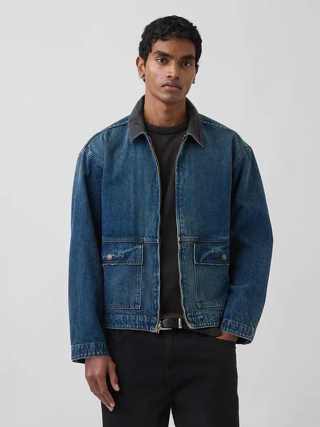 Denim İş Kıyafeti Ceketi