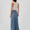 Denim Maxi Etek