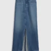Denim Maxi Etek