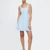 Denim Mini Elbise