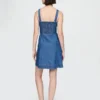 Denim Mini Elbise