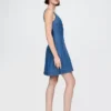 Denim Mini Elbise
