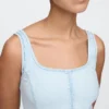 Denim Mini Elbise