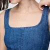 Denim Mini Elbise