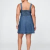 Denim Mini Elbise