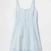 Denim Mini Elbise