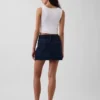 Denim Mini Etek