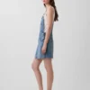 Denim Mini Etek