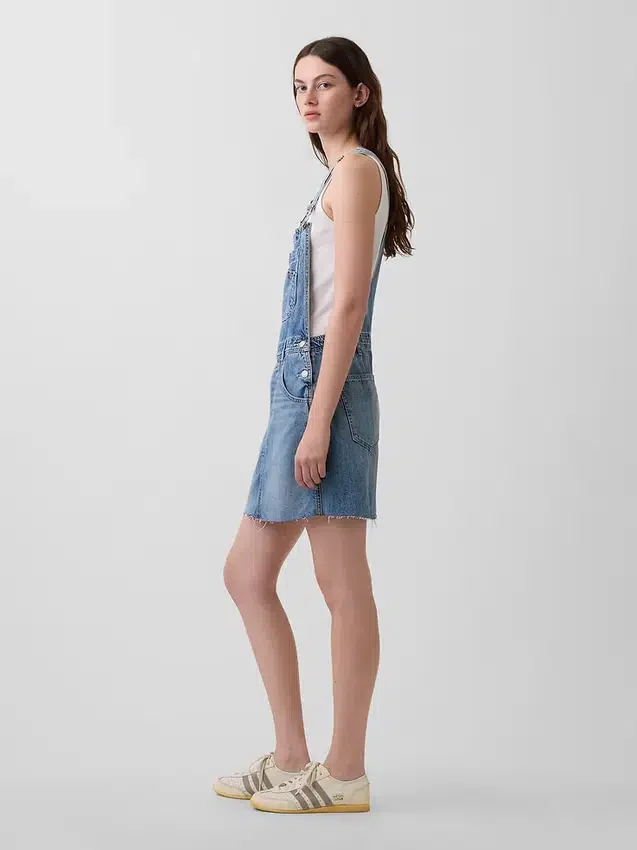 Denim Mini Etek
