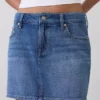 Denim Mini Etek