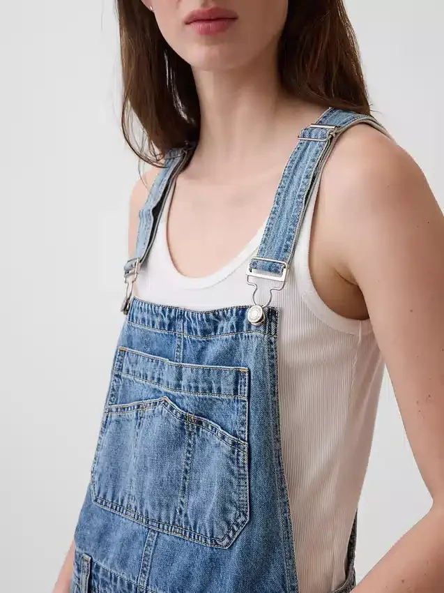 Denim Mini Etek