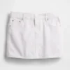 Denim Mini Etek