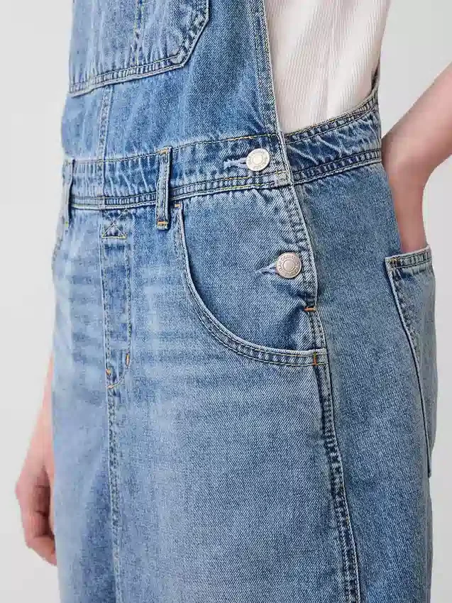 Denim Mini Etek