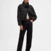 Denim Oversized Cocoon Ceket