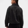 Denim Oversized Cocoon Ceket