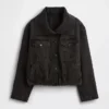 Denim Oversized Cocoon Ceket