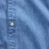 Denim Rahat Düz Etekli Gömlek