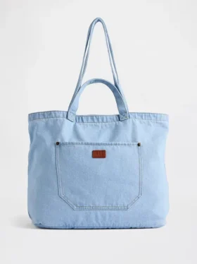 Denim Tote Çanta