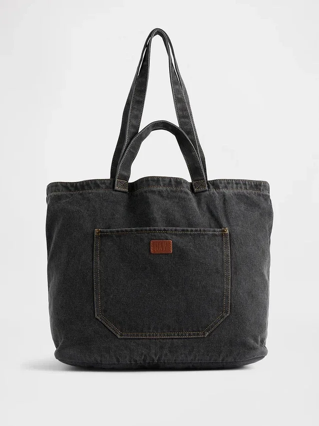 Denim Tote Çanta