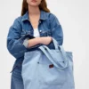 Denim Tote Çanta