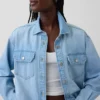 Denim Western Gömlek Ceketi