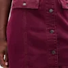 Denim Yakalı Düz Kesim Mini Elbise