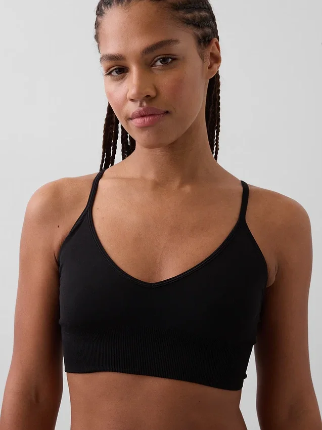 Dikişsiz Derin Dekolteli Bralette