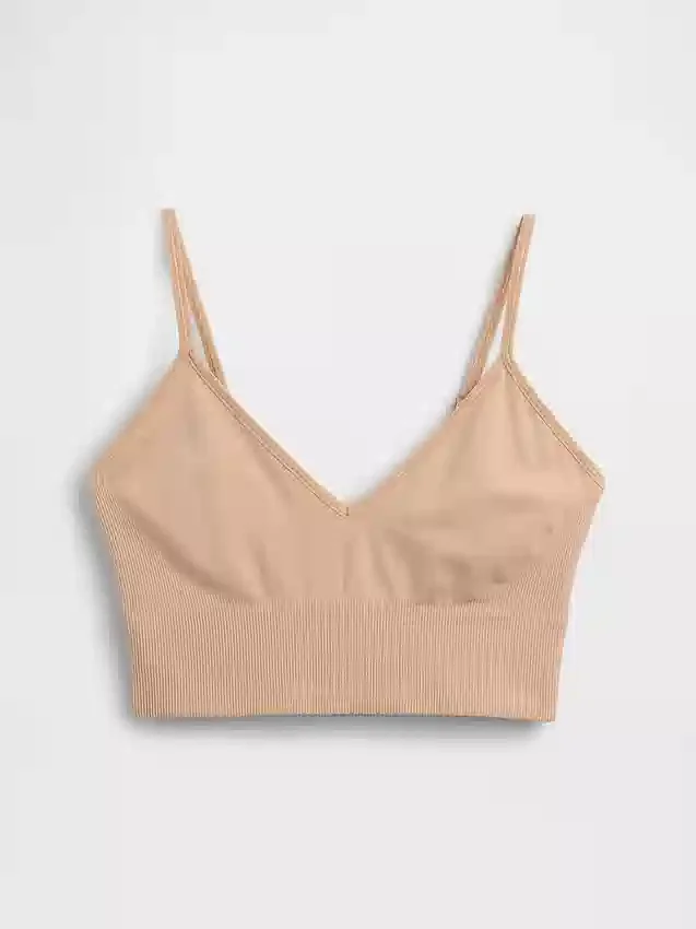 Dikişsiz Derin Dekolteli Bralette