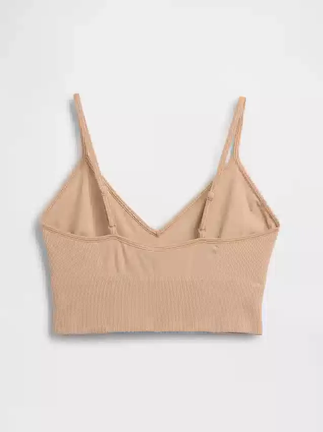 Dikişsiz Derin Dekolteli Bralette