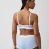 Dikişsiz Nervürlü Üçgen Bralette