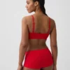 Dikişsiz Nervürlü Üçgen Bralette