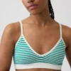 Dikişsiz Nervürlü Üçgen Bralette