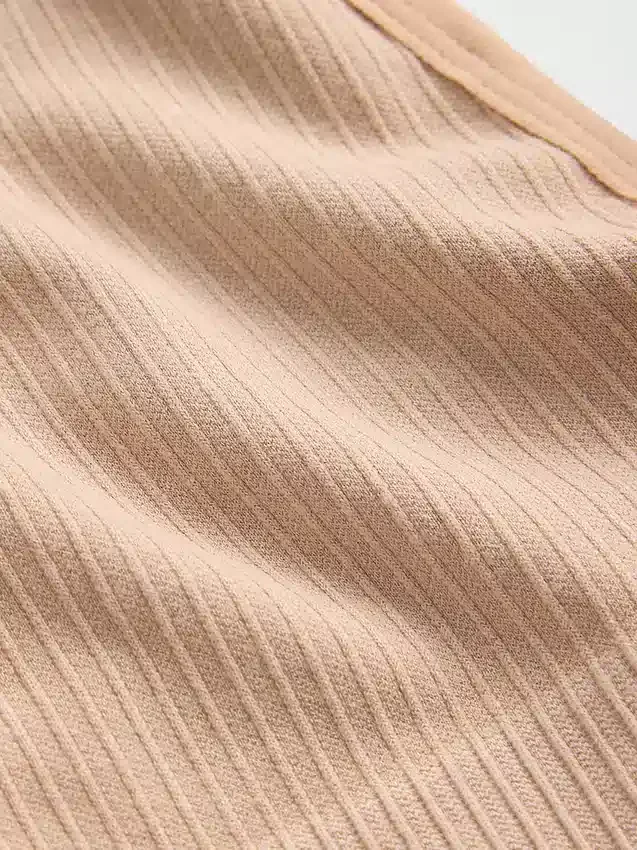 Dikişsiz Nervürlü Üçgen Bralette