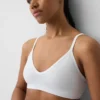 Dikişsiz Nervürlü Üçgen Bralette