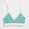 Dikişsiz Nervürlü Üçgen Bralette