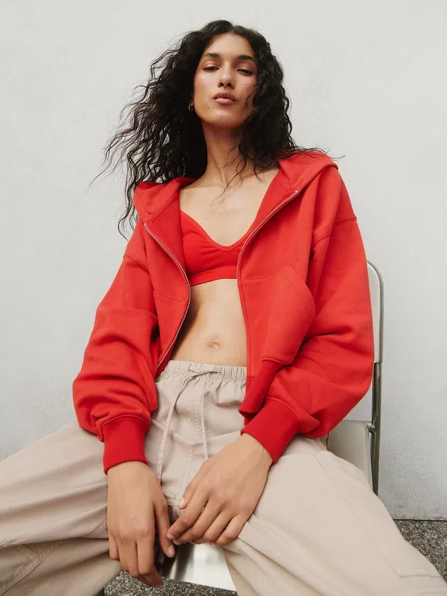 Dikişsiz Nervürlü Üçgen Bralette