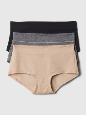 Düşük Bel Breathe Shorty (3'lü Paket)