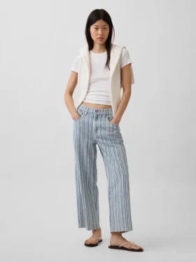 Düşük Bel Rahat Krop Jean'ler
