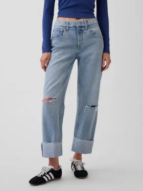 Düşük Bel Rahat Krop Jean’ler