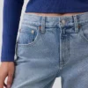 Düşük Bel Rahat Krop Jean'ler