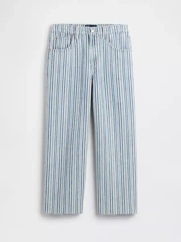 Düşük Bel Rahat Krop Jean'ler