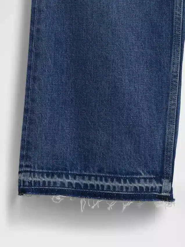 Düşük Bel Rahat Krop Jean'ler