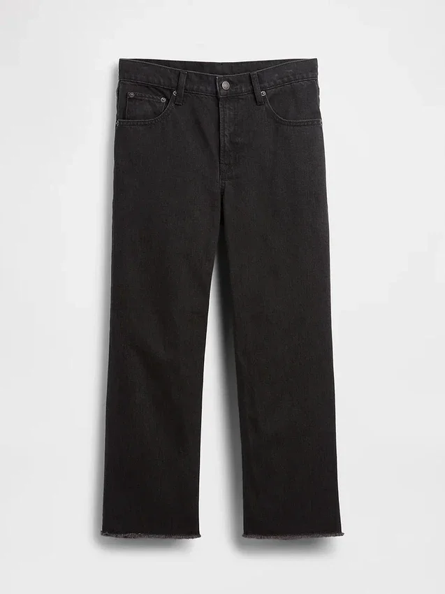 Düşük Bel Rahat Krop Jean'ler