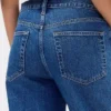 Düşük Bel, Ultra Yumuşak, Rahat Kesim Kısaltılmış Jean