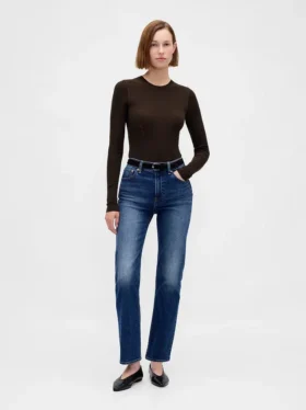 Şeffaf Nervürlü Kazak Çıtçıtlı Body