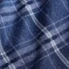 Ekose Desenli Denim Mini Etek