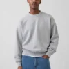 Ekstra Ağır Fransız Terli Sweatshirt