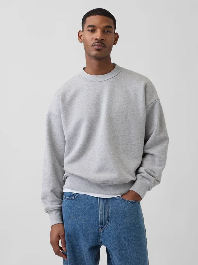Ekstra Ağır Fransız Terli Sweatshirt