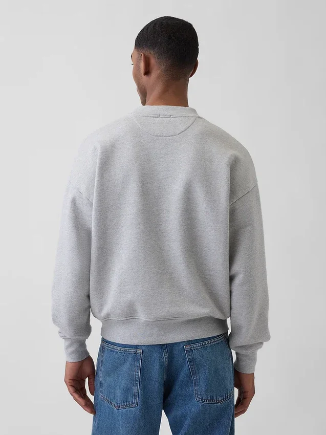 Ekstra Ağır Fransız Terli Sweatshirt