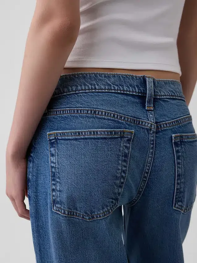 Ekstra Düşük Bel '90'lar Stili Bol Kesim Jean'ler